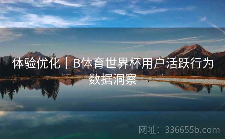 体验优化｜B体育世界杯用户活跃行为数据洞察